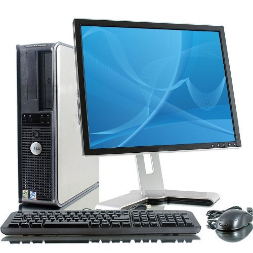 Dell OptiPlex 745 Pentium D 3400 MHz 80Gig Serial ATA HDD 4096mb DDR2 Memory DVD ROM Genuine Windows 7 Professional 32 Bit + 19″ Flat Panel LCD Monitor Desktop PC Computer Professionally Refurbished by a Microsoft Authorized Refurbisher