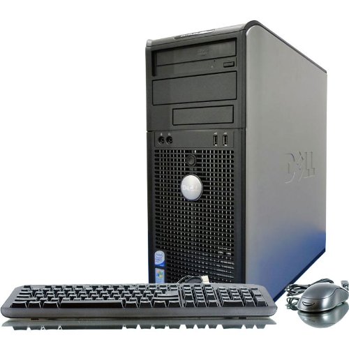 Dell Optiplex 755 Intel Core 2 Quad 2400 MHz 80Gig Serial ATA HDD 4096mb DDR2 Memory DVD-RW Genuine Windows 7 Professional 64 Bit Desktop PC Computer Professionally Refurbished by a Microsoft Authorized Refurbisher