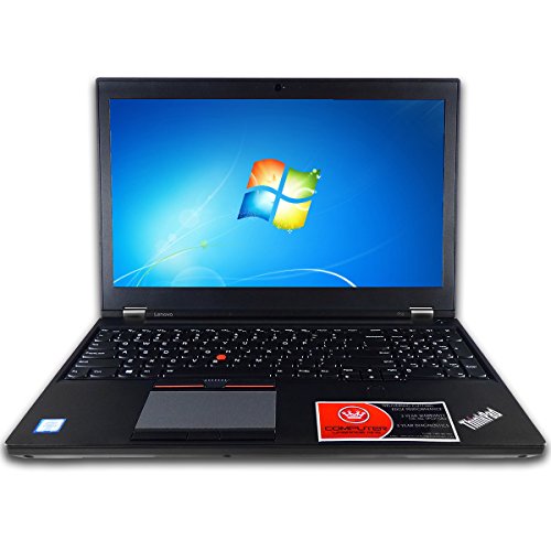 Lenovo ThinkPad P50 Mobile Workstation (Intel i7-6700HQ, 16GB RAM, 1TB SSD + 1TB HDD, 15.6-inch Full HD IPS, NVIDIA Quadro M1000M 2GB, Windows 7 Professional) Business Notebook Laptop Computer