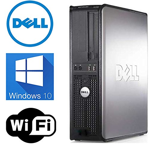 Dell Optiplex 780 Desktop SFF- Intel Core 2 Duo 3.0GHz, 250GB HDD, 4GB DDR3, Windows 7 Professional 64-bit, WiFi, REFURBISHED