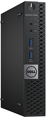 Dell OptiPlex 3040 Micro Desktop (2.50 GHz Intel Core i5-6500T Processor, 4 GB RAM, 500 GB HDD, Windows 7 Professional), Black