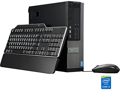 2017 New Dell OptiPlex 9020 Business Desktop Computer ( Intel Core i5-4590 CPU up to 3.7GHz, 8GB DDR3 RAM, 256GB SSD, Wifi, DVDRW, USB 3.0, Windows 7 Professional with Free upgrade to Windows 10 Pro)
