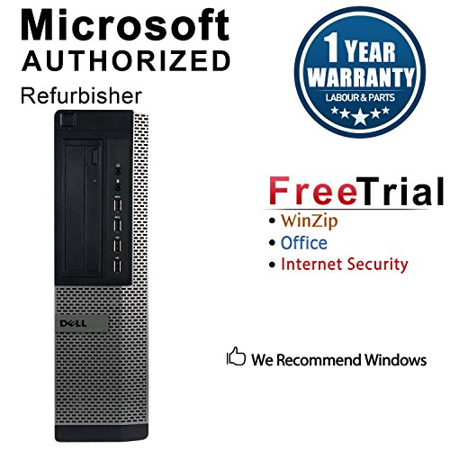 2018 Dell Optiplex 7010 Desktop Computer (Intel Core i5-3470 3.2GHz Up To 3.6GHz,16GB DDR3 RAM,2TB,DVD-ROM,Windows 7 Pro 64-Bit) (Certified Refurbished)