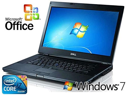 Dell Latitude E6510 15.6″ Laptop Notebook Windows 7 Pro Core i7-620M 2.66GHz/ 8GB RAM /SOLID STATE 120GB SSD HD DVD-RW +MS OFFICE