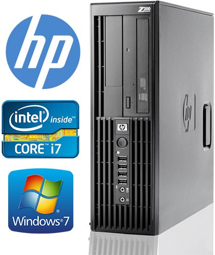 Hp Z200 Desktop Workstation- i7 2.93GHz 870 Processor 16GB DDR3 RAM 7 1TB HDD AND 250 SSD- Windows 7 Pro (Certified Refurbished)